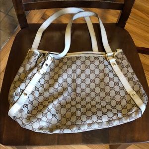 Gucci Canvas Monogram Purse